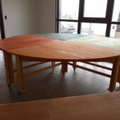 Léo Verhagen - Création meubles en bois - Salle